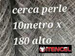 Rollos de cerca Perle galvanizado de 10mt y tubos galvanizado y de hierro