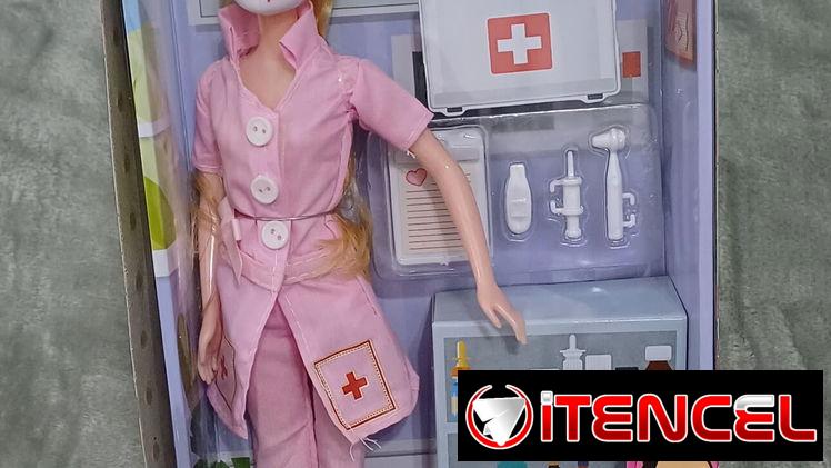 🧧Barbie enfermera/29cm/18 usd🧧
