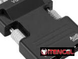 Adaptador HDMI-VGA (con audio)