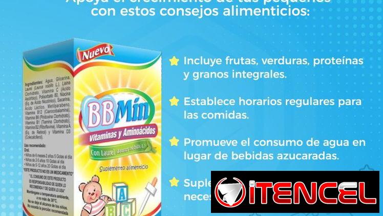 Suplemento Alimenticio para lactantes bebés y niños Vitaminas