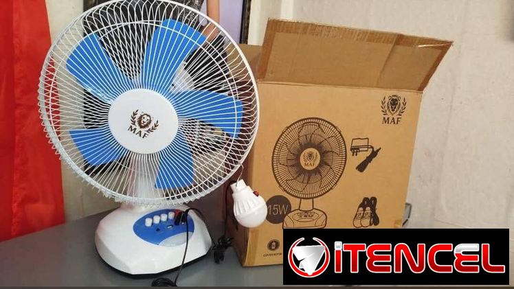 Ventilador recargables
