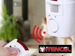 Moni alarma con sensor de movimiento y bocina. alarma.