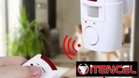 Sistema de alarma con sensor y sonido potente