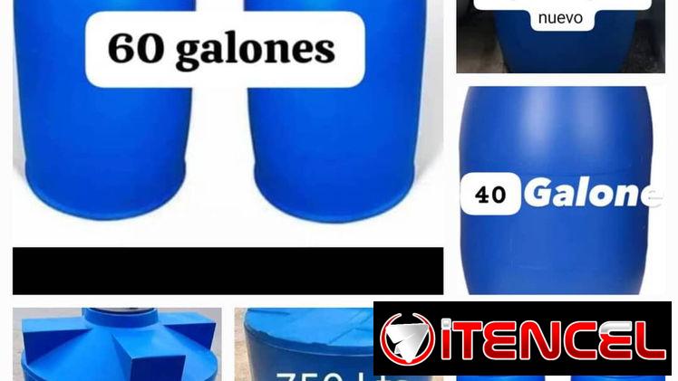 Tanques de agua original con trasporte incluido.