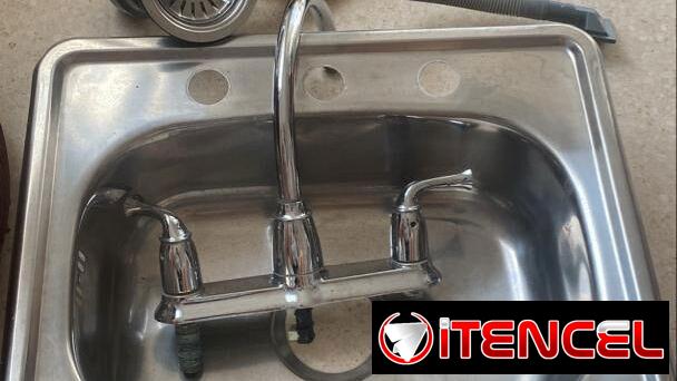 Fregadero con instalación y mezcladora 52901568 móvil y WhatsApp