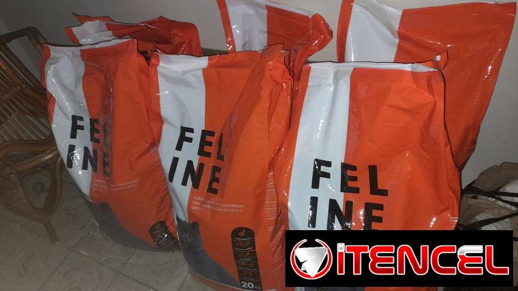 Pienso de gato 20kg 75 usd