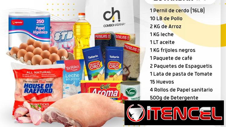 Combos de alimentos con entrega GRATIS en 24h (Kinetica)