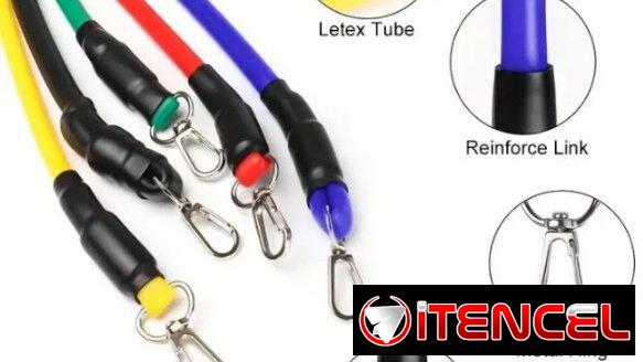 🏋️‍♀️ Set de Bandas de Resistencia TPE – ¡Entrena Donde Quieras!