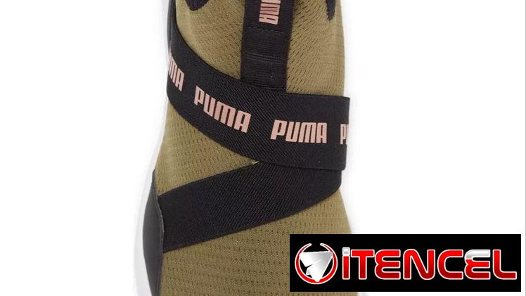 Tenis PUMA ‘Radiate Mid Slip-ON’ SOFTFOAM+ 376093-02 Running (VERDE OLIVO) 100% ORIGINALES, A ESTRENAR, TF:59030040