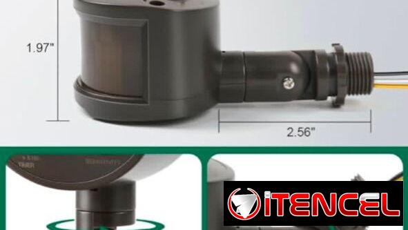 🔌 Protege tu casa o negocio! Sensores de Movimiento PIR 180° TREEWELL con Célula Fotosensible