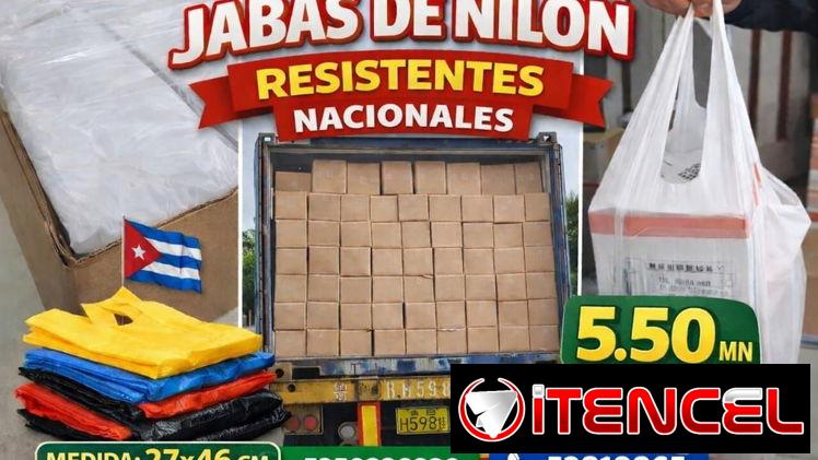 🔴JABAS DE NAILON NACIONAL🔴 Ideales para mandados, negocios y uso diario 💪