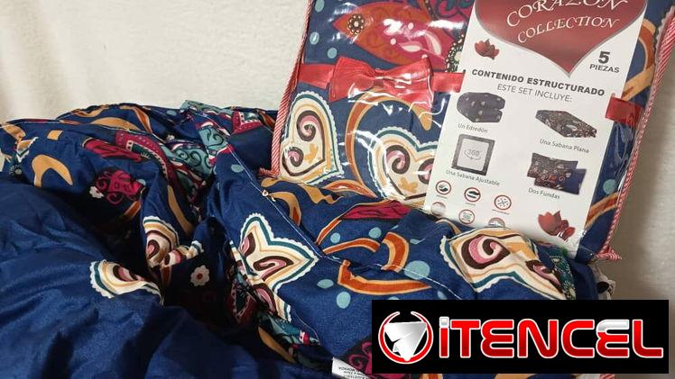 Juego de Edredón – 5 Piezas (Queen) 💰 Precio: 75 USD. Calidad premium.  📞56249037