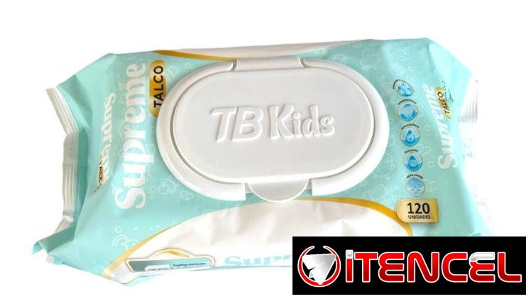 Toallitas húmedas de talco de 120u