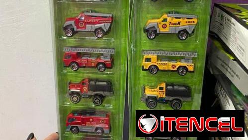 Juego de Carritos de bomberos y distintos modelos