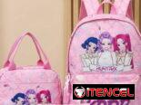 Mochila y merendero de las guerreras K-pop Huntrix