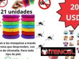 Manillas repelentes de mosquitos