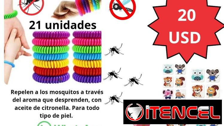 Manillas repelentes de mosquitos