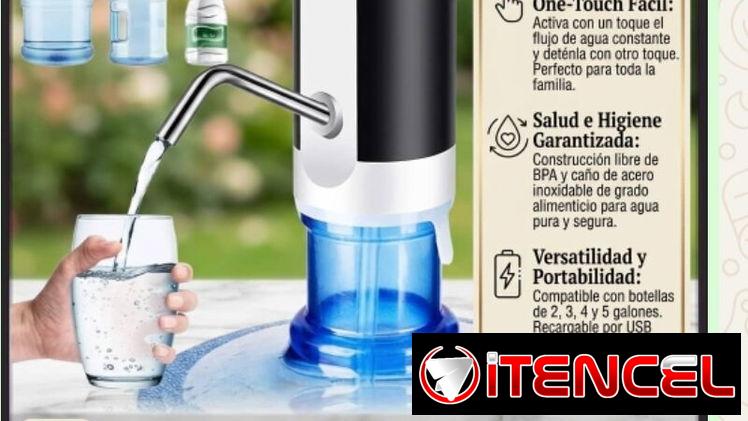 Dispensador de agua recargable