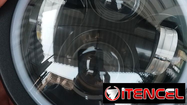 ‼️PANTALLAS LED DE ALTA DENCIDAD CON OJOS DE ANGEL (12 a 80 Vol)‼️ Dale un giro total a tu Suzuki o Triciclo‼️💯‼️