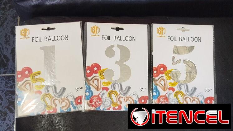 Globos de 32″ plateados