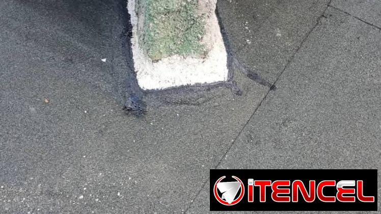 Trabajo de manta de techo