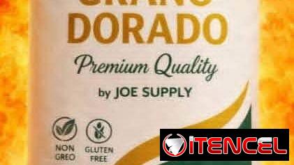 Contenedor de Arroz Grano Dorado de 100 lbs
