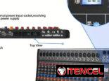 consola mezcladora de 12 canales
