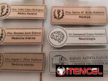 PERSONALIZADOS GAFETES PLACAS CHAPILLA DE IDENTIFICACIÓN PARA MÉDICOS PERSONAL DE LA SALUD