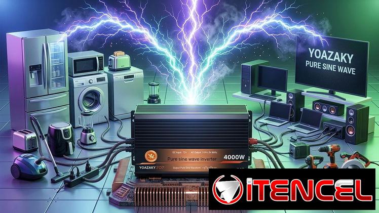 INVERSORES PARA ELIMINAR LOS APAGONES DE 72V Y 4000W….DALE VIDA NUEVAMENTE A TU HOGAR✨👌✨
