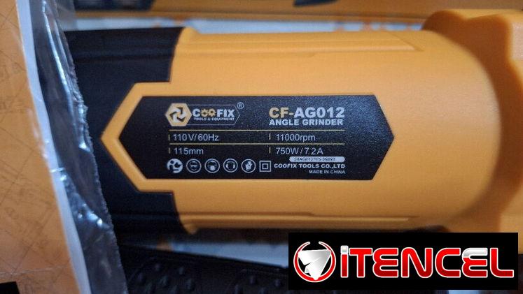 Pulidora marca Coofix nueva en su caja. 750W. 11000rpm. 110V/60Hz.