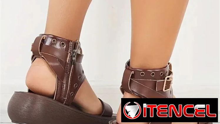 •SANDALIAS MODELO: ROMANITAS O GLADIADOR.