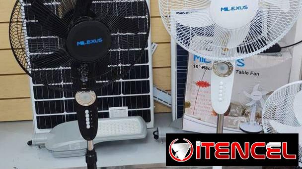 Ventiladores Recargables Milexus de 16 pulgadas 70USD  Transporte incluido  1 mes de garantía