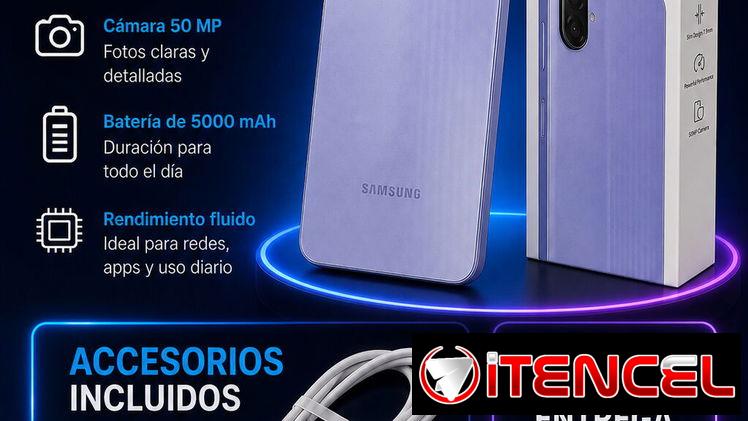 SAMSUNG Galaxy A07 nuevo sellado con todos sus accesorios