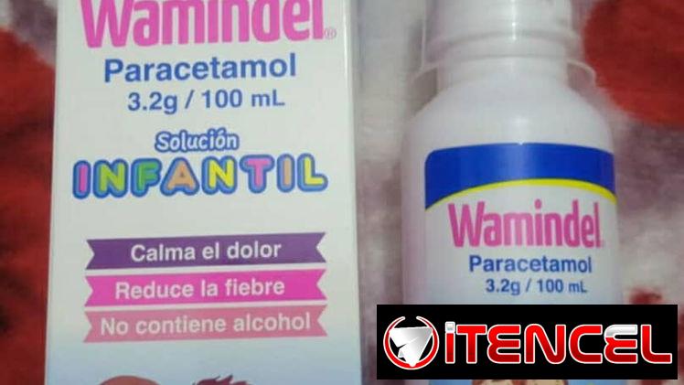 Paracetamol en suspensión infantil