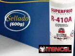 Gas. Gas refrigerante. Bala de gas
