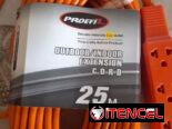 Extensión Eléctrica 25 mts(Regleta)   📏25 metros, Regleta de 3 tomas  ⚡110-220 Volt, 10-16 amperes, 50-60 Hz