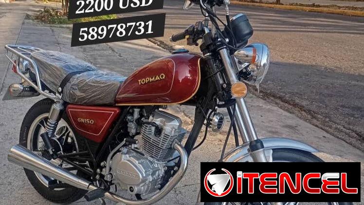 Moto GN TOPMAQ , Cargador, amortiguador