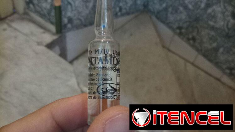 Vitamina C en ampulas