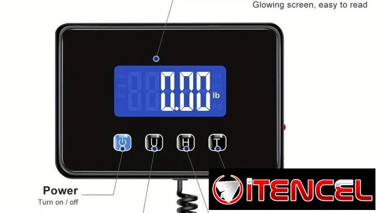 📦 Báscula Digital de Alta Capacidad – ¡Pesa Hasta 660 lbs con Precisión! 📦