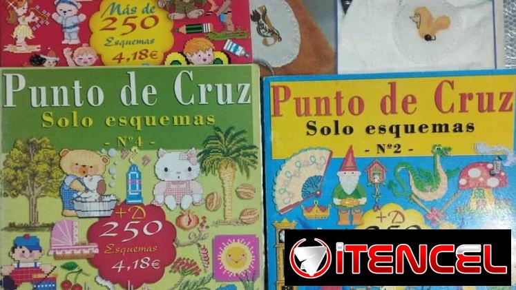 Libros para bordar puntos cruz