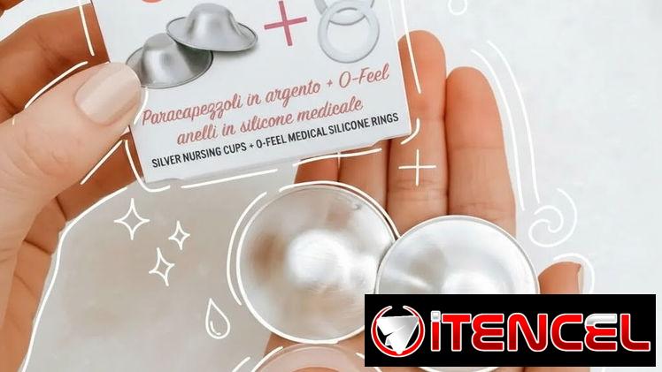 Pezoneras de lactancia pezoneras almacenamiento leche Discos de tela ecológicos reutilizables para evitar derrames