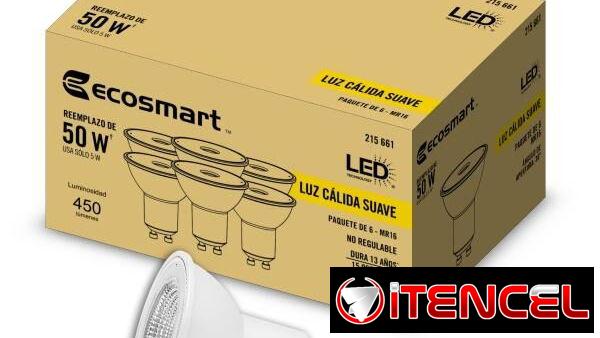 Bombillas Dicroicas GU10 y GU5.3 luz calida y luz blanca