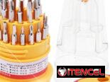 ✔️ ✔️ ✔️ ✔️ ✔️ KIT DESTORNILLADOR 31 EN 1 ✔️ ULTIL PARA MOVILES – RELOJES – ELECTRONICA ✔️✔️✔️✔️✔️