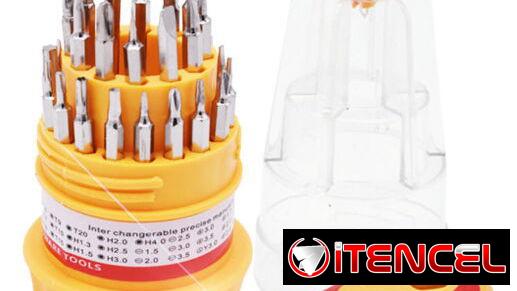 ✔️ ✔️ ✔️ ✔️ ✔️ KIT DESTORNILLADOR 31 EN 1 ✔️ ULTIL PARA MOVILES – RELOJES – ELECTRONICA ✔️✔️✔️✔️✔️
