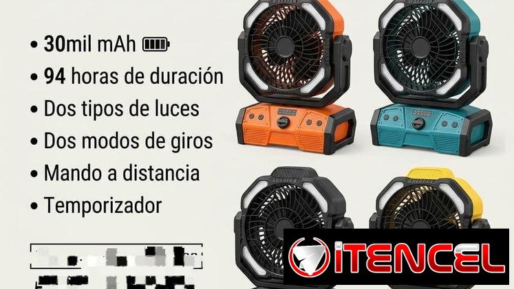 ⭐ VENTILADOR RECARGABLE , sueltos y por cantidad💨 30000mah💨40000mah💨  🛍JASYN SHOP ⭐ // WhatsApp 53881002