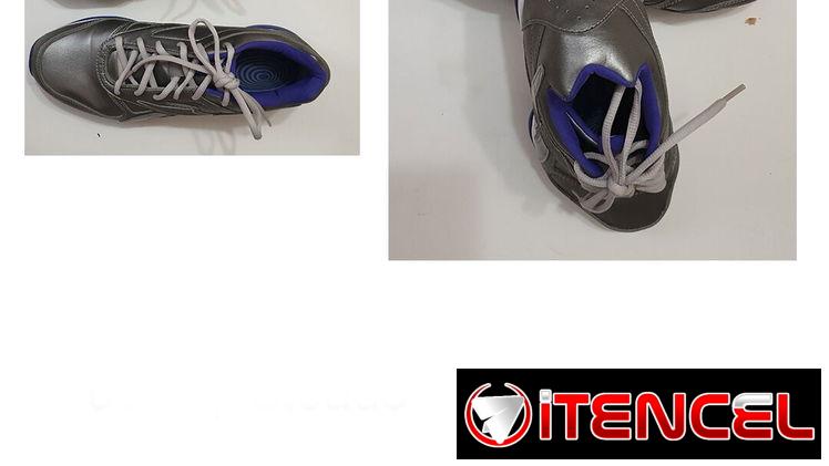 Tenis plateados Reebook