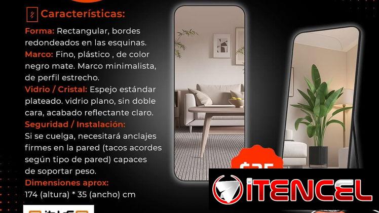 🪞 ESPEJITO ESPEJITO 🪞 ESPEJO DE CUERPO ENTERO. SERVICIO DE MENSAJERIA CON FACTURA. TL 54833699