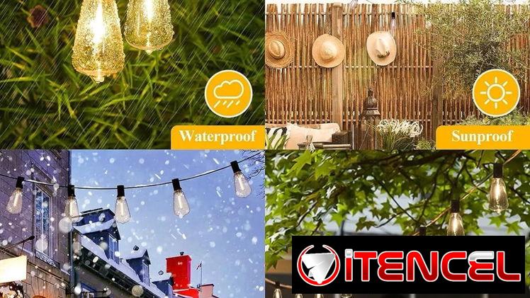 Cadeneta de Luces Vintage.Nuevassss. 1ra manooo para su negocio o terraza