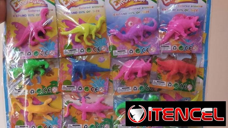 🟩Dinosaurios que aumentan de tamaño en el agua 🟩