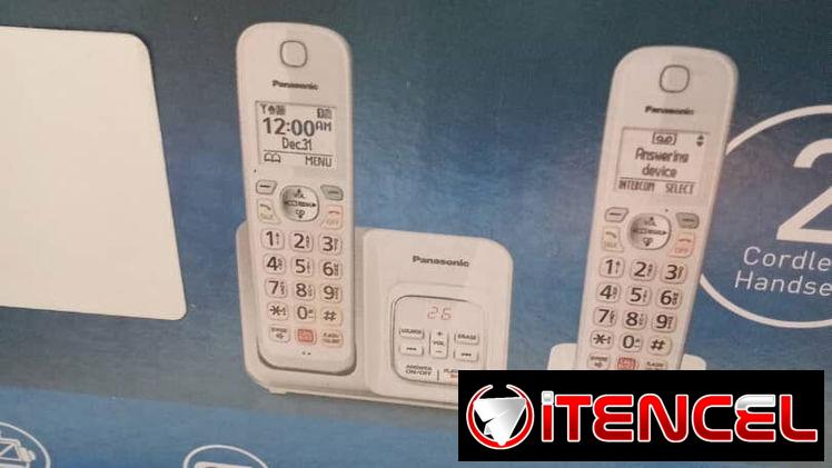 ///TELEFONO INALÁMBRICO PANASONIC NUEVO EN CAJA👌///